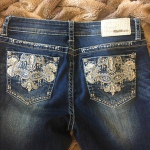 Grace in LA Embellished Jeans